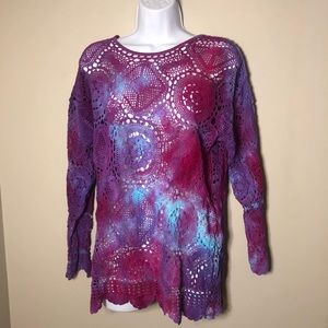 Tie Dye Knit Top